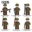 N651-656 US 101st Division series Minifigures