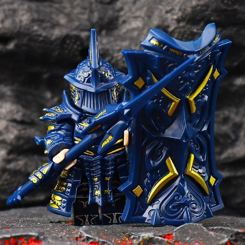 Lzy100-104 Demon Soul Tower Knight Medieval Guard Minifigures