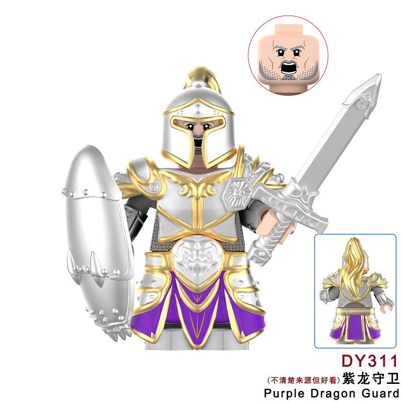 DY306-312 World of Warcraft Stormwind Alliance Soldier Medieval