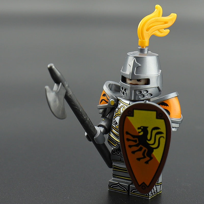 VP18 VP124-VP129 Medieval Lion King Castle Series Knight Minifigures