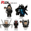 KDL823  Toilet Man Series Minifigures