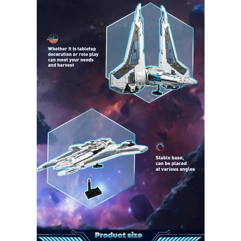 2940+PCS BK 33918 Star Fighter