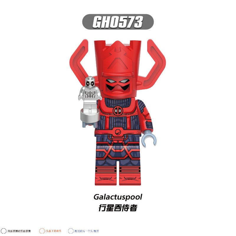 G0172 Super heroes series Deadpool and Wolverine minifigures – Joy