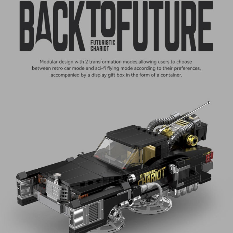 627 pcs PB8827 Back To Future Future Royal