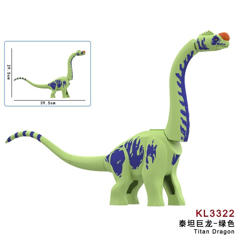 KL3319-KL3323 Titanosaurus Jurassic World Brachiosaurus Dinosaur