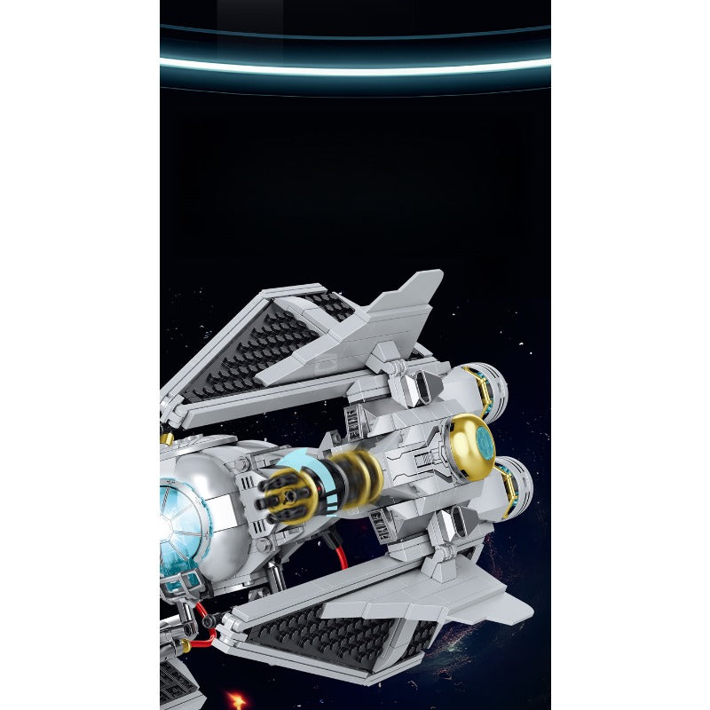 1109pcs ZAPE 98001 Stellar Interceptor