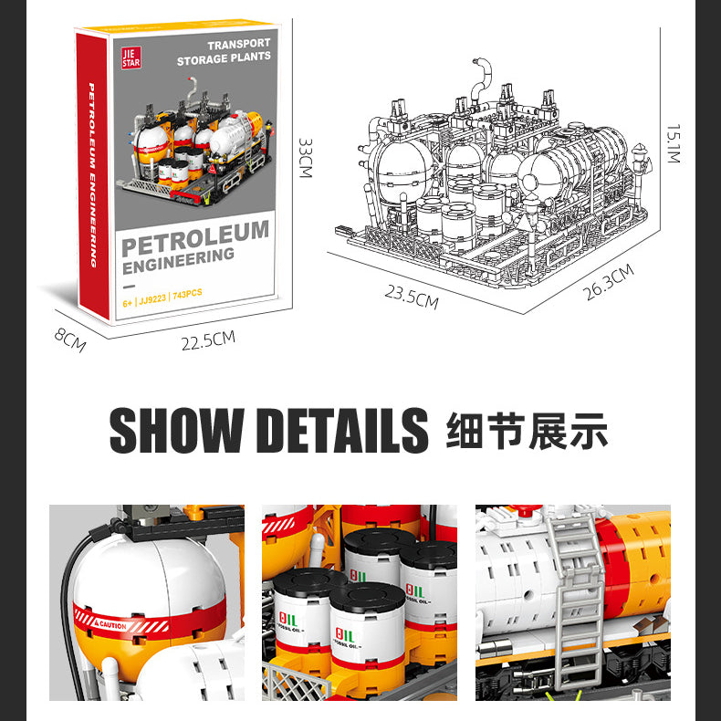 JIESTAR Chemical Series : Pumping unit & Oil refinery & Transport storage factory