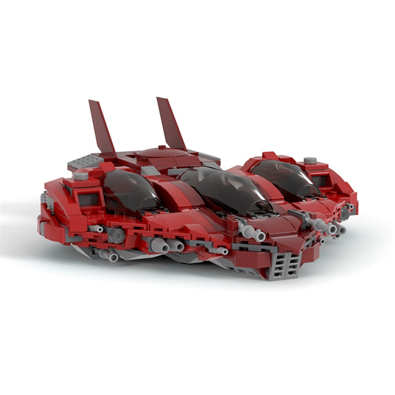 (Gobricks version) 575PCS MOC-146932 Pata'Herz-class exploration craft