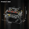 1409pcs 36301 V12 DOHC ENGINE