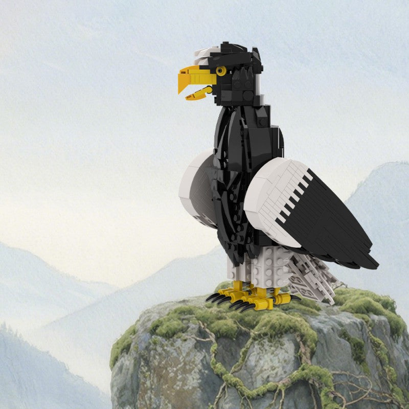 (Gobricks version) 781pcs MOC-211400 Steller's Sea Eagle