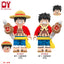 DY601 DY602 Anime Series Luffy Minifigures