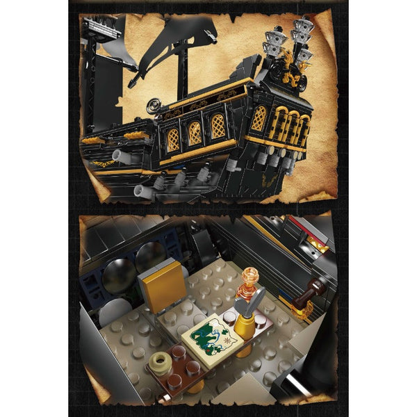 3180pcs Mouldking 13199 NO.Black Pearl No. B.P – Joy Bricks