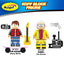 KF1931 KF1932 Dr. Marty McFlay Brown Minifigures
