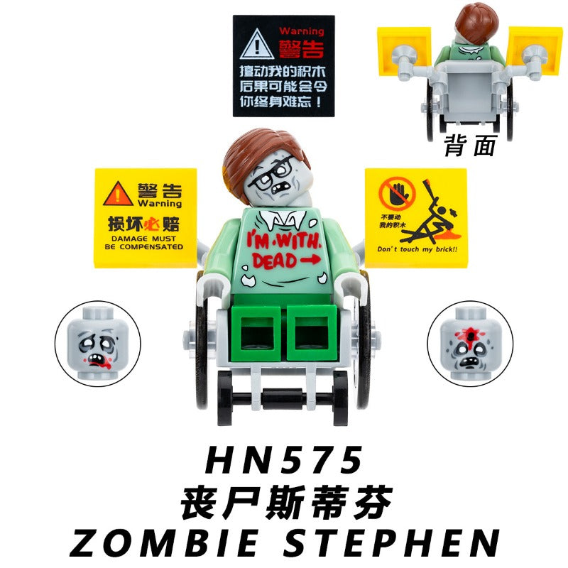 HN574 HN575 MR STEPHEN ZOMBIE STEPHEN Minifigures – Joy Bricks