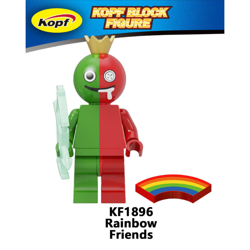 KF6183 Rainbow Friends Little Blue Game Park Minifigures – Joy Bricks