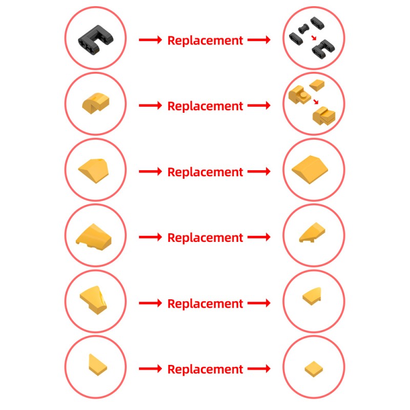 (Gobricks version) 350pcs MOC-215249 The stinger