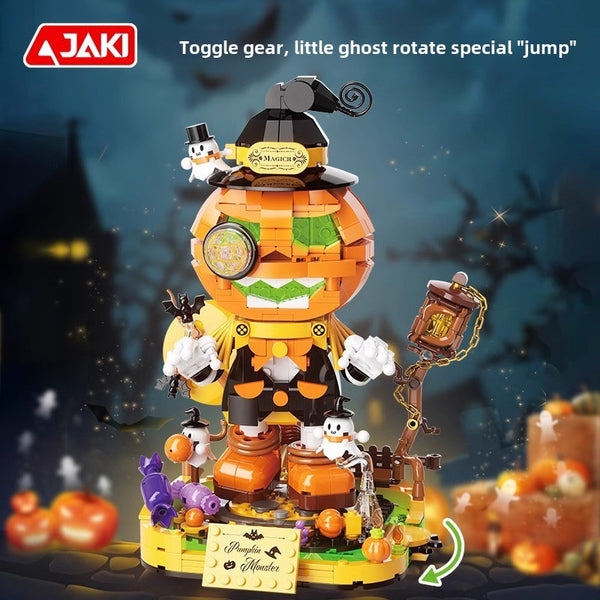 795 pcs JAKI AK108 Halloween Pumpkin Elf – Joy Bricks