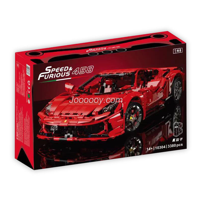 3380PCS kbox 10304 Ferrari 458