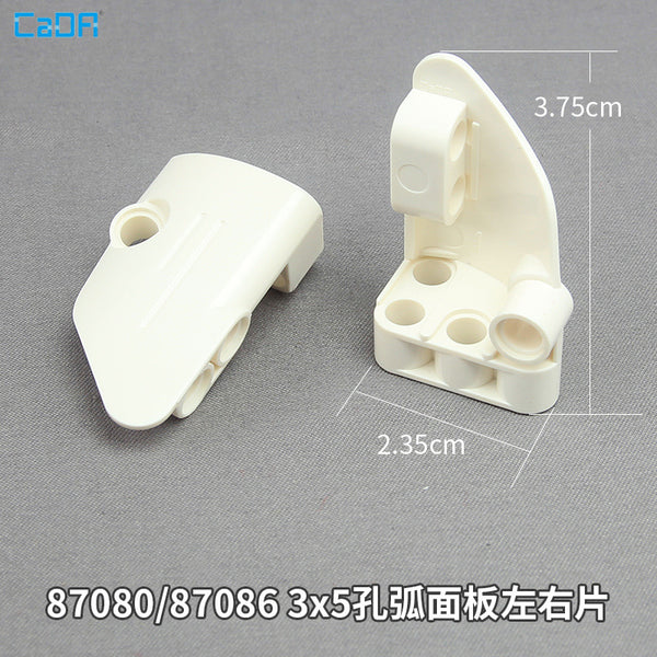 10 pairs Cada 87080+87086 Technic Panel Fairing # 1 Small Smooth