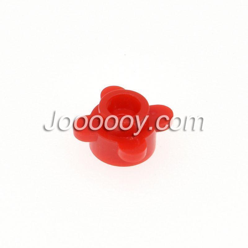 100 pcs 1*1 four-peta Flower Plant MOC bricks 33291