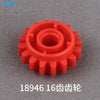 10pcs Cada 18946 Technic Gear 16 Tooth with Clutch on Both Sides