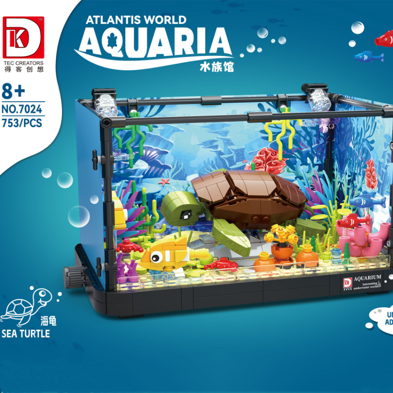 7023 7024 Marine Ecological Fish Bowl – Joy Bricks