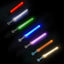 3pcs star wars lightsaber led lights minifigure parts