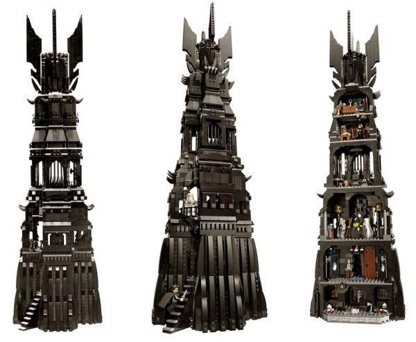 2359pcs 18010 Lord of the Rings The Tower of Orthanc 10237 – Joy
