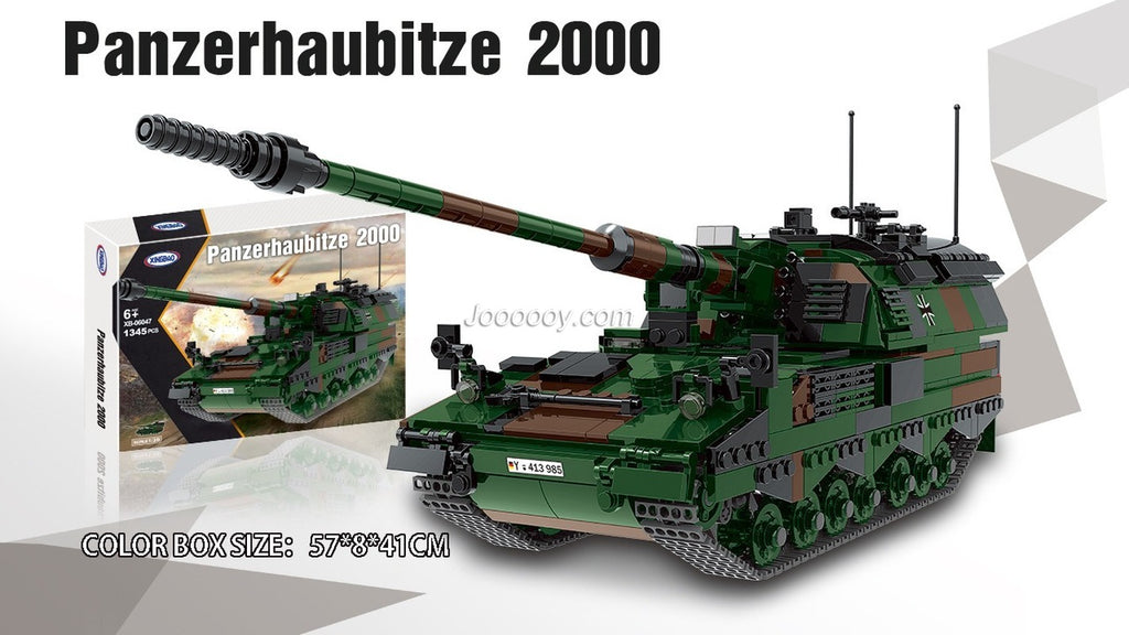 1315PCS XB06047 Panzerhaubitze 2000