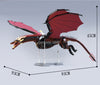 1899Pcs Red Ice Dragon Wesellion  Game of The Thrones