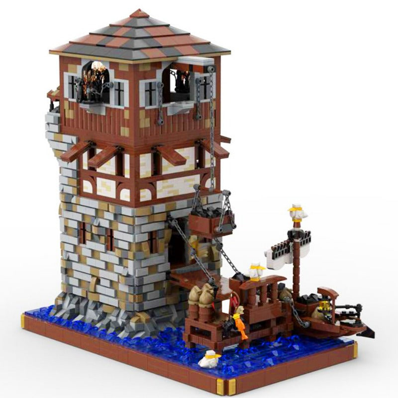 (Gobricks version) 4673 pcs MOC-126224 Medieval lighthouse