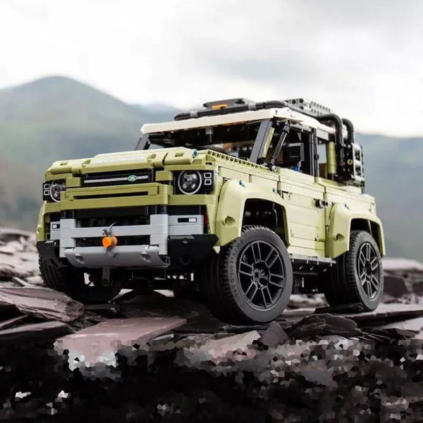 2573pcs KING93018 Off road Vehicle Land Rover Defender 93018 42110 Joy Bricks