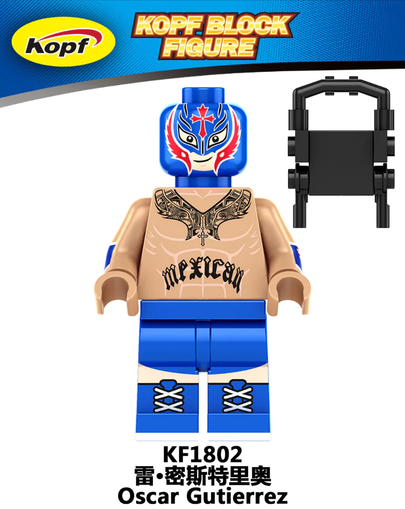 KF6171 Wrestler Randy John Steve Minifigures