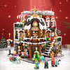 2506PCS LOZ1054 Christmas Cafe (mini bricks) MINI Bricks