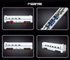 1808PCS Mould King12002 World Railway:CRH2 High-speed Train