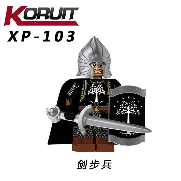 KT1014 Sword infantry captain arche minifigures XP103