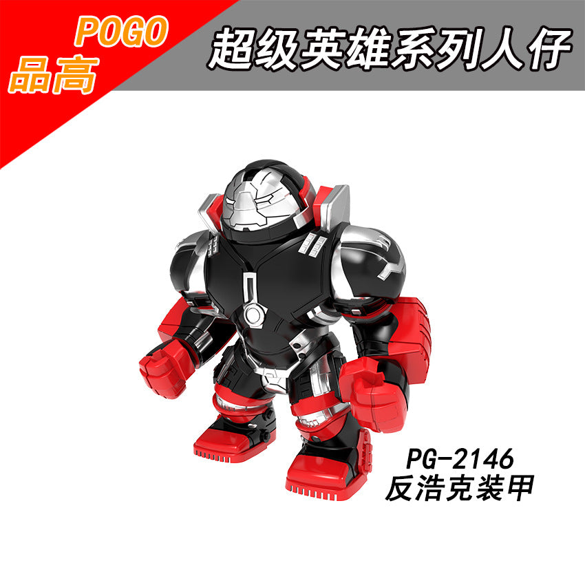PG8252 superhero series Hulk armor Hulk Venom Big minifigures