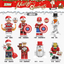 X0275 Christmas Superhero Iron Man minifigures