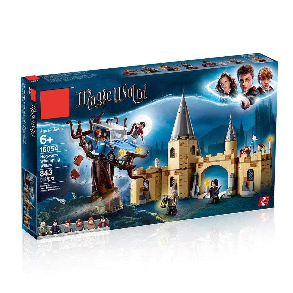 878pcs Great Hall House & 753pcs The Whomping Willow Harry Potter