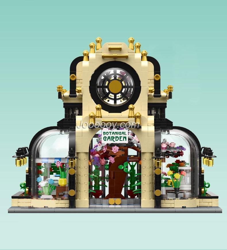 2403 pcs Mould King 16019 Botanical Garden with LED lights