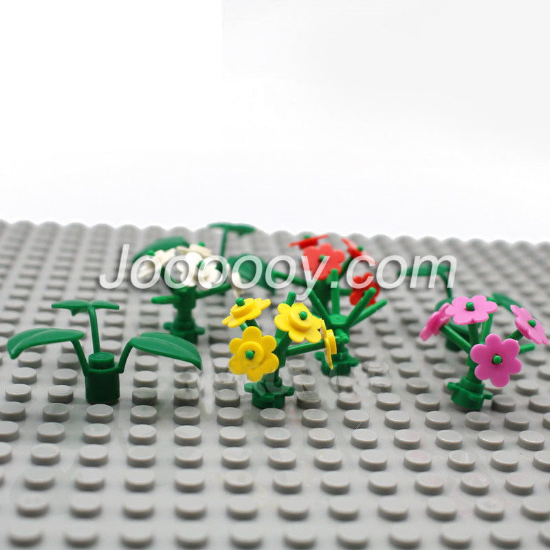 20pcs Plant Flower Stem (6 Stems)  MOC Bricks 19119