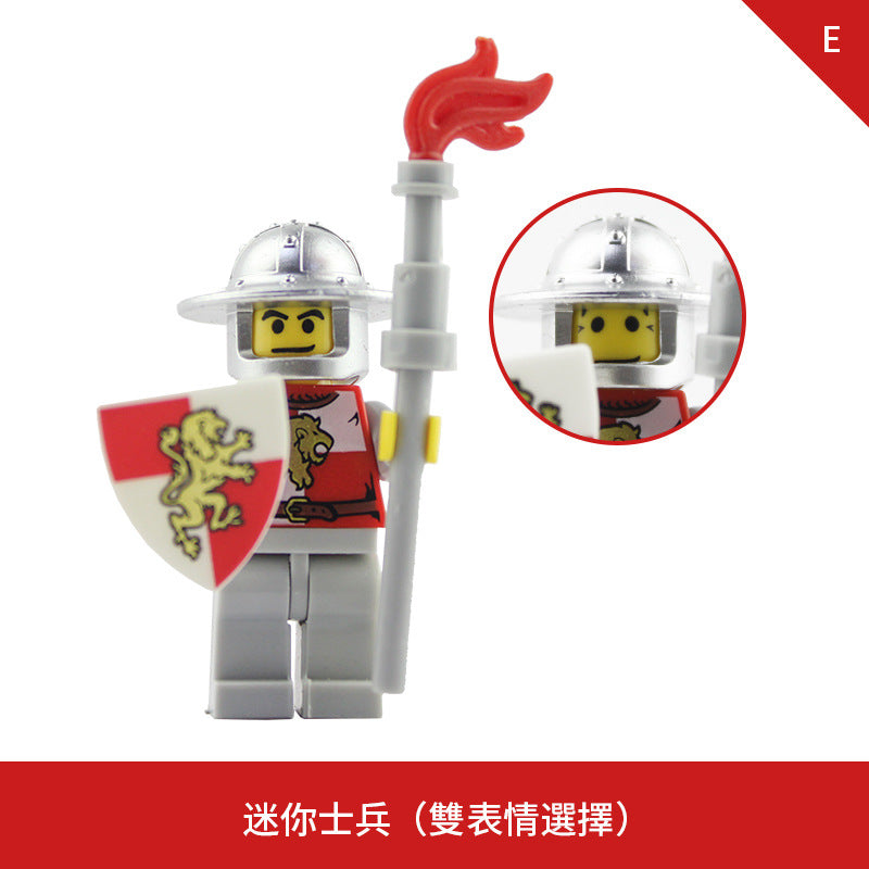 Lego lion best sale knight minifigure