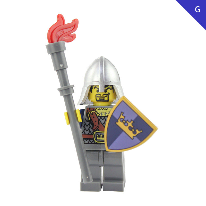 AX9803 Blue Crown Knight Series Minifigure – Joy Bricks