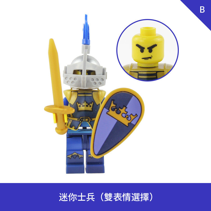 AX9803 Blue Crown Knight Series Minifigure – Joy Bricks