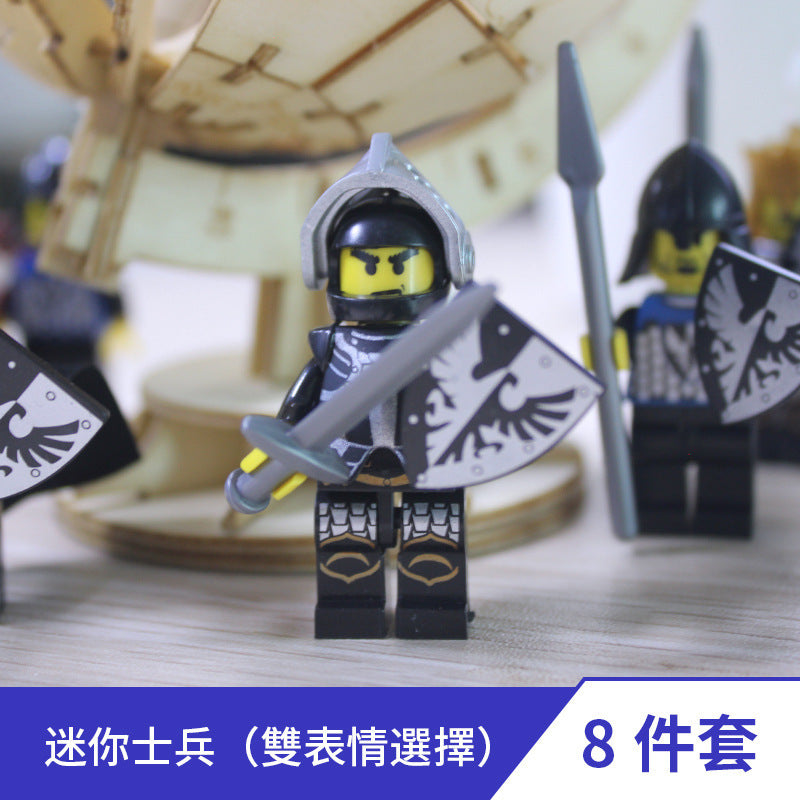 AX9808 shadow knight medieval rome minifigures