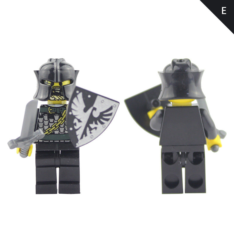 AX9808 shadow knight medieval rome minifigures