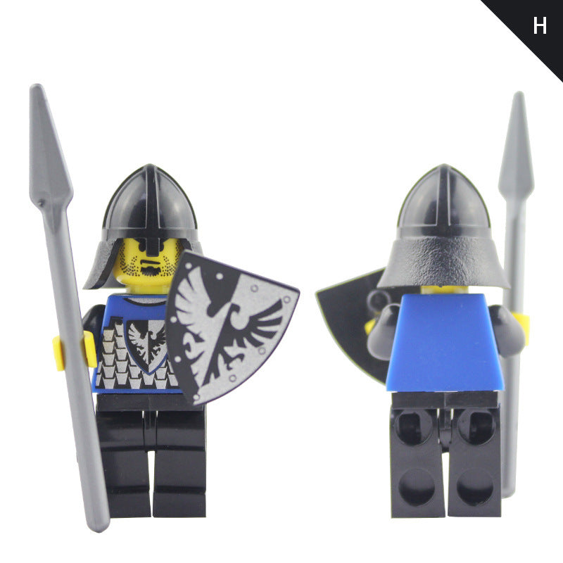AX9808 shadow knight medieval rome minifigures