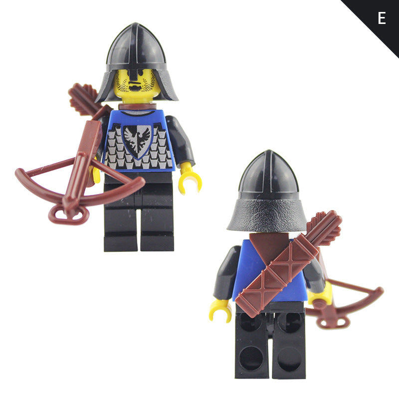 AX9808 shadow knight medieval rome minifigures