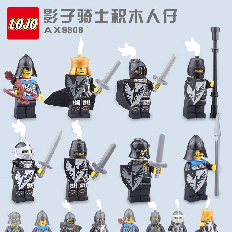 AX9808 shadow knight medieval rome minifigures – Joy Bricks
