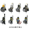 AX9808 shadow knight medieval rome minifigures